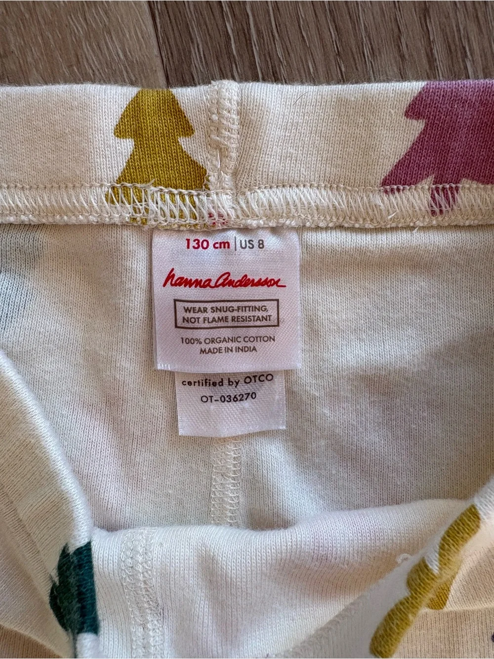 Hanna Andersson Holiday HannaJams Pajama Set size 8